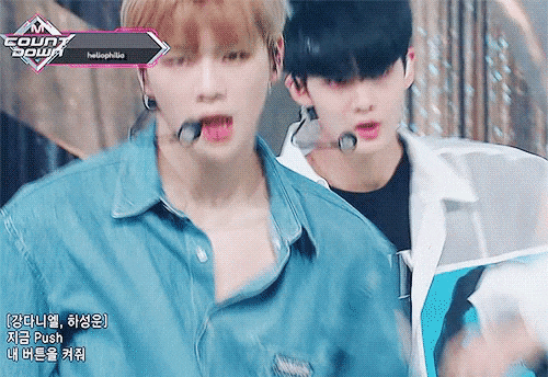  강다니엘 여심저격 소년미 뿜뿜  워너원 켜줘, 캥거루 엠카운트다운 최초 공개