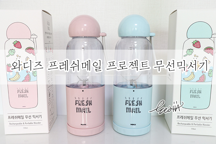  [내 돈 주고 산 후기] MIMX FRESH MAIL(프레쉬 메일)무선믹서기 펀딩!