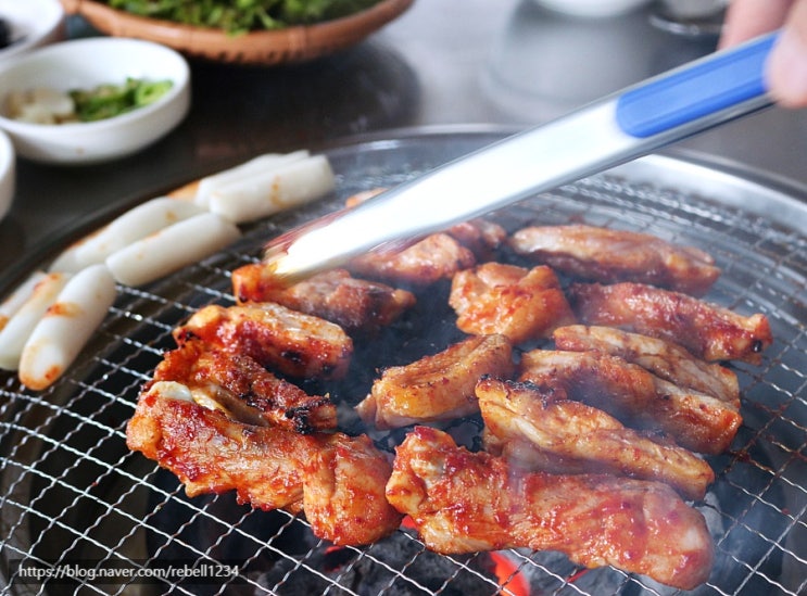  자라섬 맛집 숯불맛좋다!