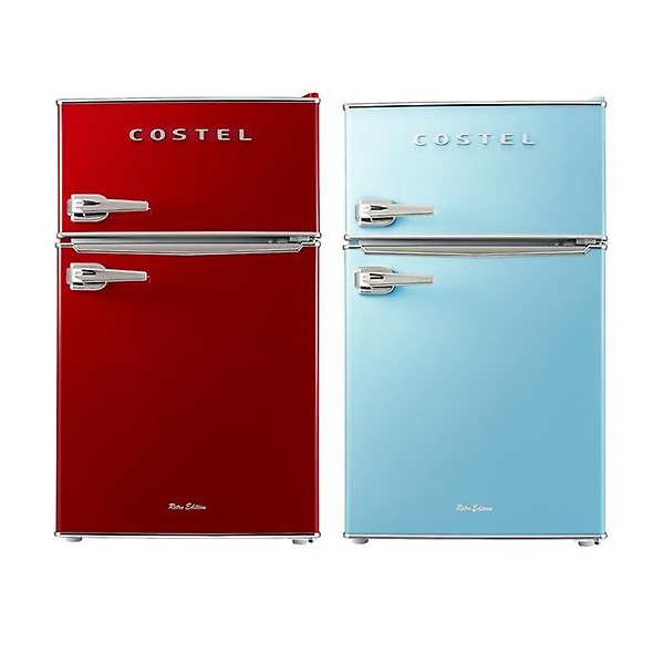 코스텔 레트로 86L 소형 냉장고 레드 CRS-86GARD 블루 CRS-86GABU / 리퍼브매장 부산올랜드