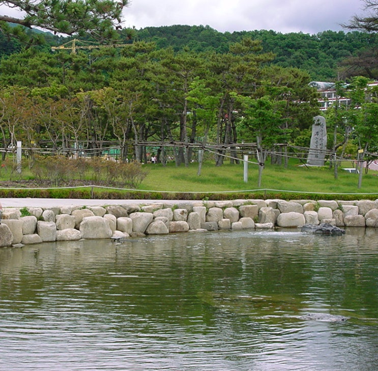 학교 앞 잔디밭에 앉아서 회상하던 한 때