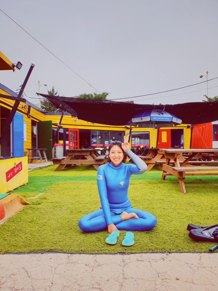  프리다이빙 후기: 강원도 고성 동해 바다 프리다이빙 - 로맨틱다이브