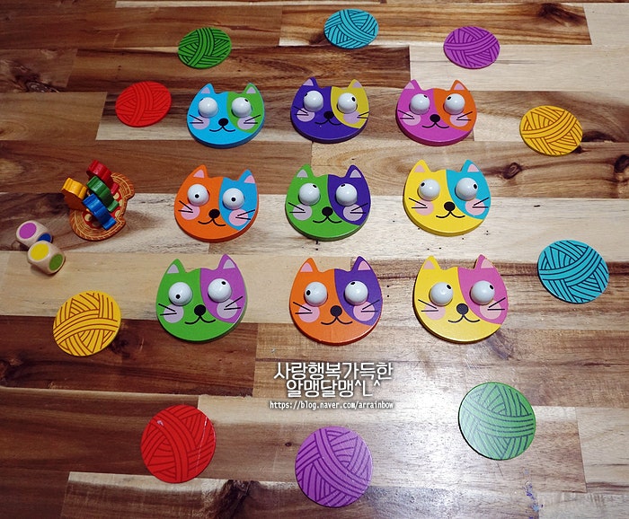 메모리게임 키티비티Kitty Bitty 엄마고양이의 눈을 피해 놀러다니는 아기고양이 놀면서배우는 5세보드게임 네이버 블로그