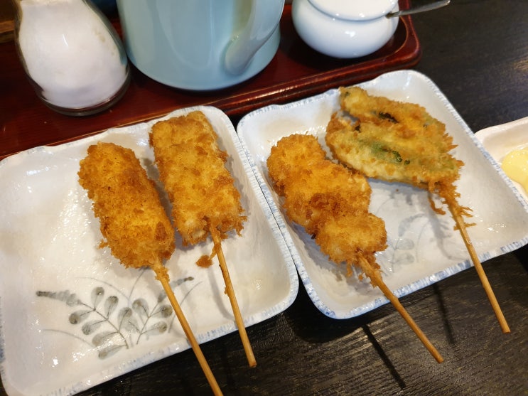  [다카마쓰] 현지인들로 가득한 쿠시카츠 이자카야 '쿠시요시'