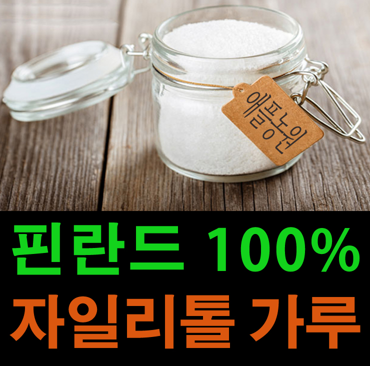  핀란드 100% 자일리톨 가루로 무설탕 사탕만들기 Xylitol 효능과 가격