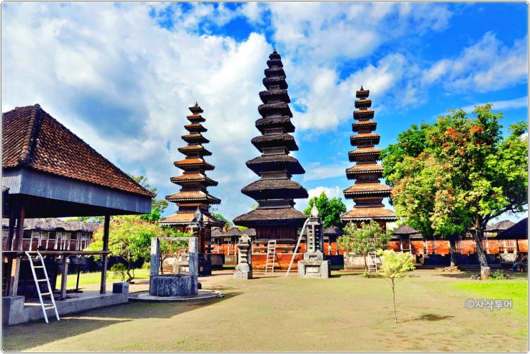  롬복 - 메루사원 ( Pura Meru Lombok)
