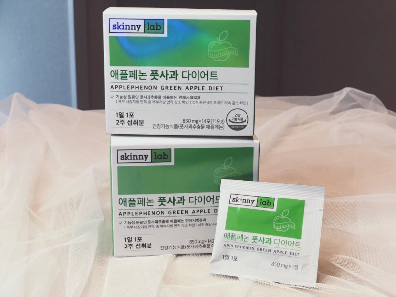요요없는 다이어트! 스키니랩 애플페논