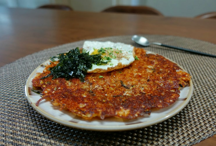  강식당2 김치밥 흉내, 더 고소하게 치즈누룽지 김치볶음밥