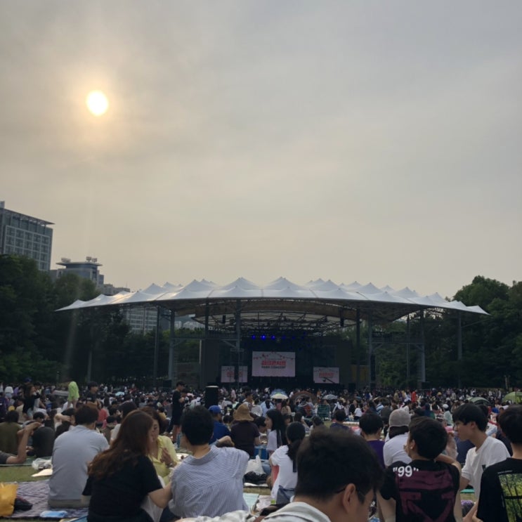  성남 파크콘서트,김하온 비와이 크러쉬 최고였어요.