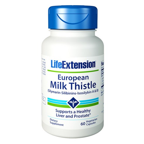  라이프익스텐션 Life Extension 유로피안 밀크 시슬 750mg 베지테리안 캡슐