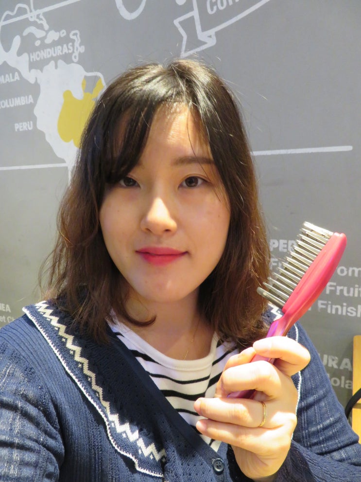  뿌리볼륨과 함께 새치커버도 가능한 에포테쉬 볼륨 팝 브러쉬 후기