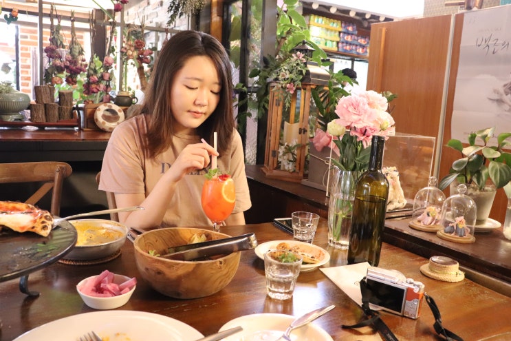  익선동 맛집 지니랑 화덕피자 데이또 ~
