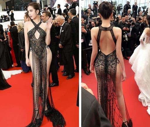  응옥찐, 칸 영화제서 파격 노출 시스루 드레스 입어 '法 처벌 위기' 