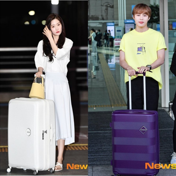  정채연, 하성운 캐리어는 아메리컨투어리스터