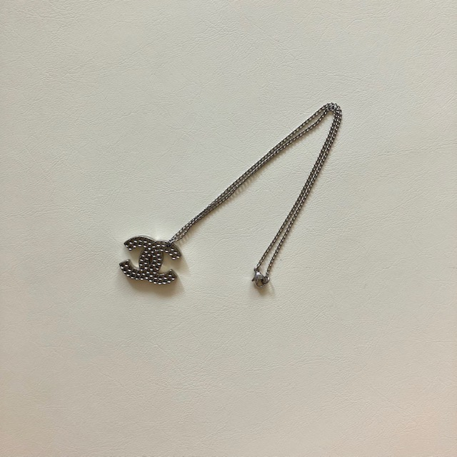  [petit_musée] 빈티지 샤넬 로고 목걸이