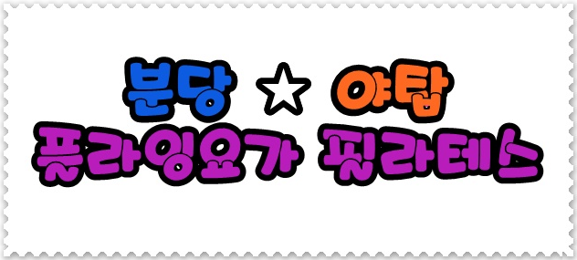  분당야탑플라잉요가 내가 바라던 해먹요가코리아!!