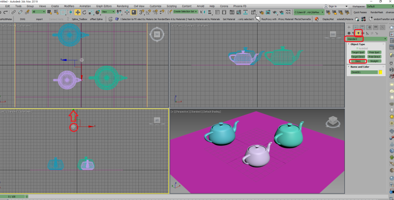 3D MAX Shadow