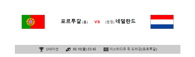  포르투갈네덜란드     포르투갈vs네덜란드