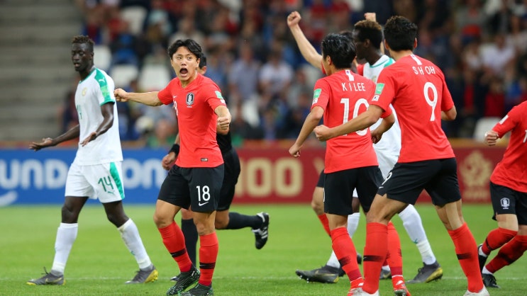  36년만에 U-20월드컵 4강진출, 한국 세네갈을 이기고 4강진출