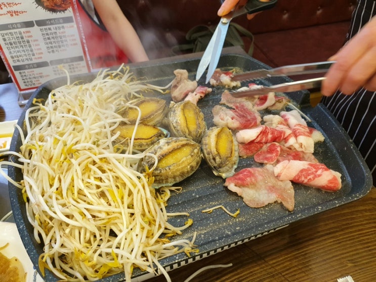  송파 맛집 - 전복삼합이 맛있는 전복문어갈비찜 #8