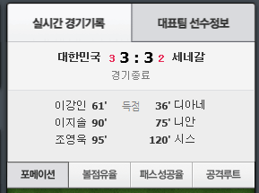  [2019 U20 월드컵 4강]한국 에콰도르 일정(한국 세네갈 경기 결과)
