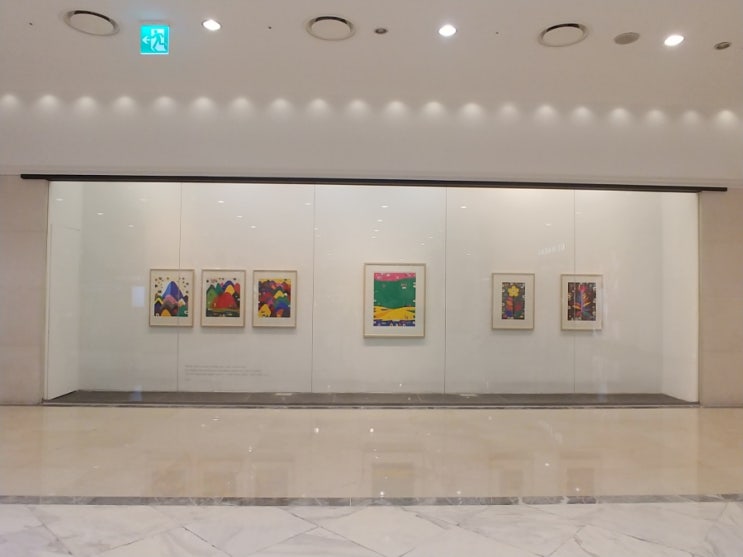  광주신세계백화점 갤러리 오승윤 작품전