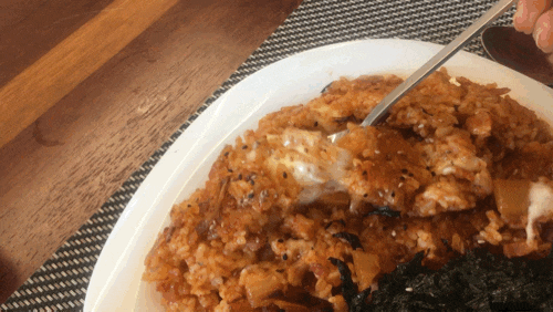  강식당2 ‘김치밥이 피오씁니다’ 따라 하기