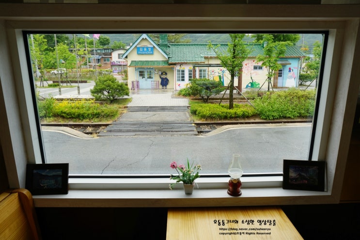  춘천여행 비 오는 날 낭만적인 김유정폐역