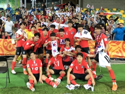  "축"2019  폴란드 월드컵 U-20 한국 vs 세네갈 한국 4강 진출