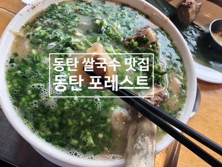 동탄 맛집 동탄 포레스트 쌀국수 맛집