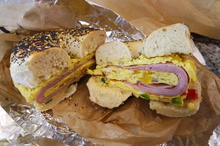  19년 미국 동부 뉴욕 - day4.1 (에이치앤에이치 미드타운 베이글, H&H midtown bagels, 뉴욕 SBS 버스)
