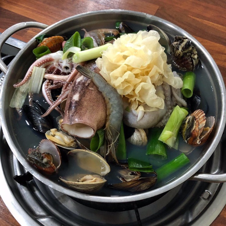  비오는날 먹은 청주 해물칼국수 비파해물칼국수_무조건 여기에요 !