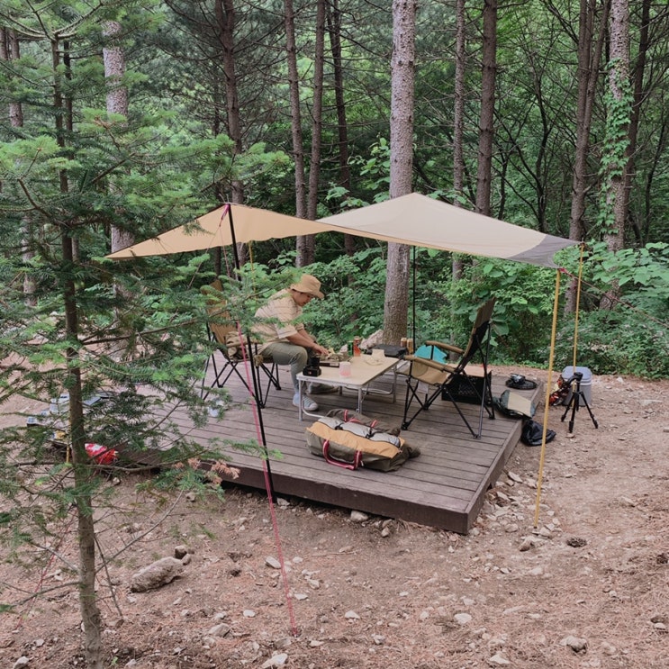  [06] 경기도 양평 국립 산음자연휴양림_캠핑장