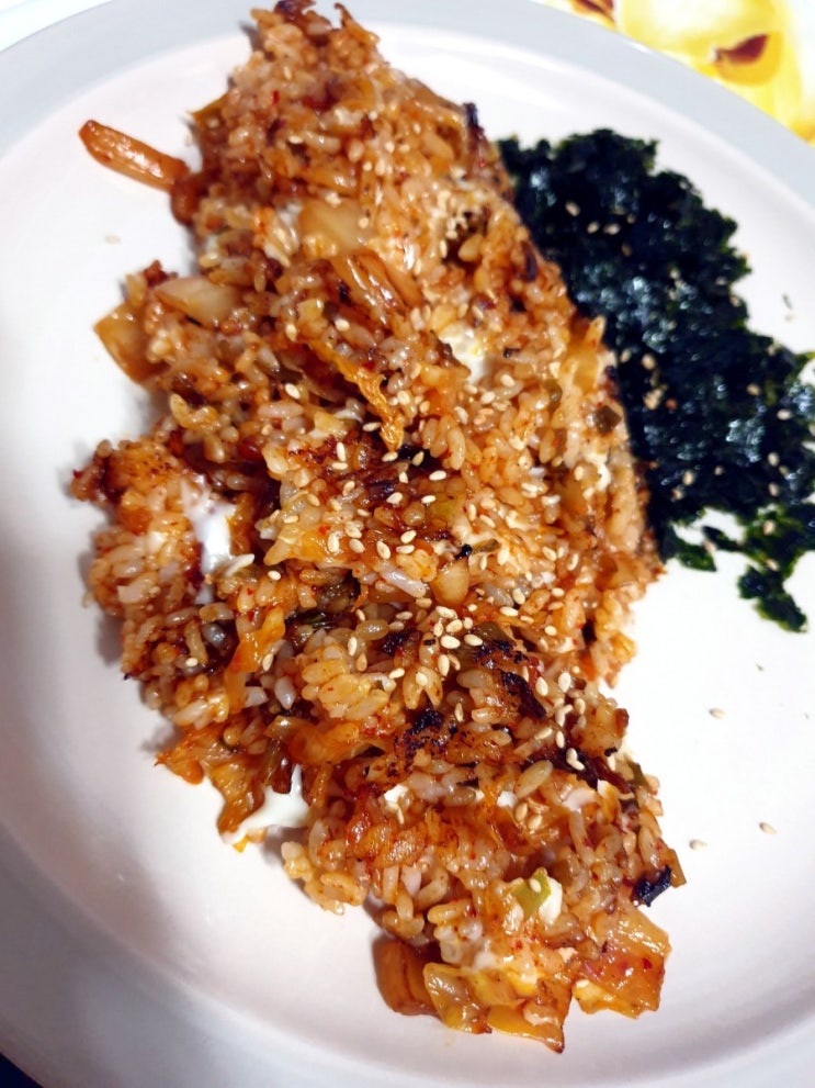  [나도 해볼래]강식당2 백종원 레시피 김치밥 만들기! -김치밥이 피오씁니다