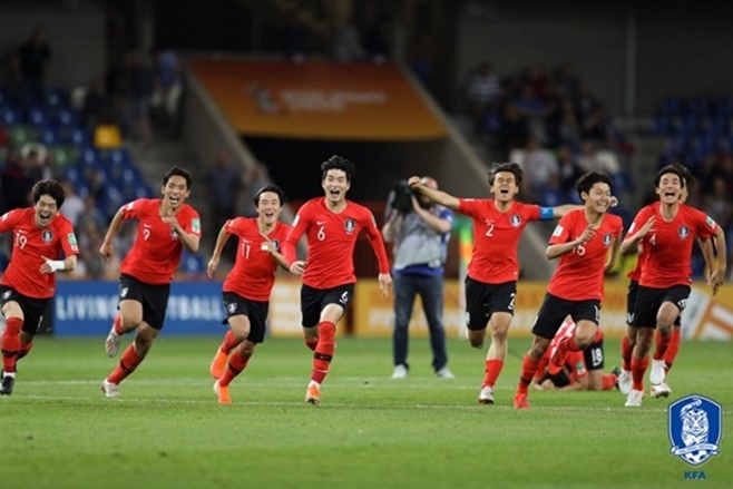  [2019 U20 월드컵] 대한민국, 세네갈 꺾고 36만에 4강 진출. 심장 터지는 줄.