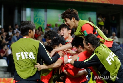  U-20 월드컵  8강 경기 결과