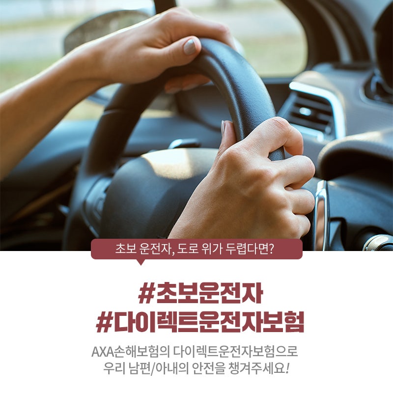 우리 가족을 위한 운전자 보험. 운전을 한다면 필수입니다 6