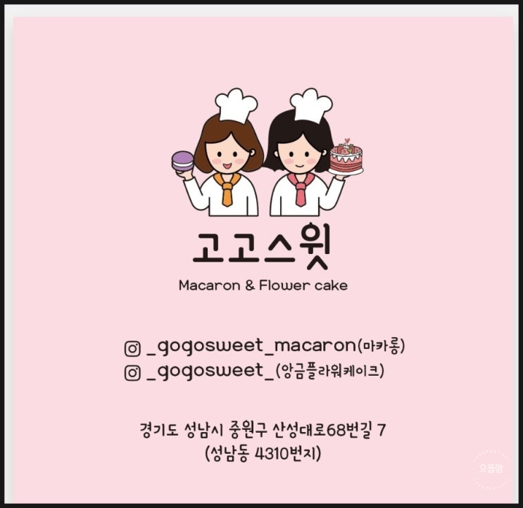  성남 마카롱 고고스윗마카롱은 무색소 마카롱을 판매해서 믿고먹을수있는곳!