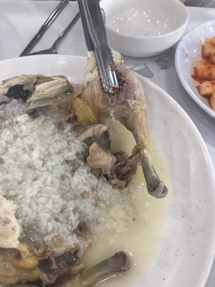  광명 밤일마을 닭백숙 맛집 # 장수촌