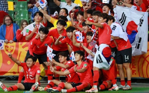  대한민국 U-20  준결승 승리를 기원합니다.