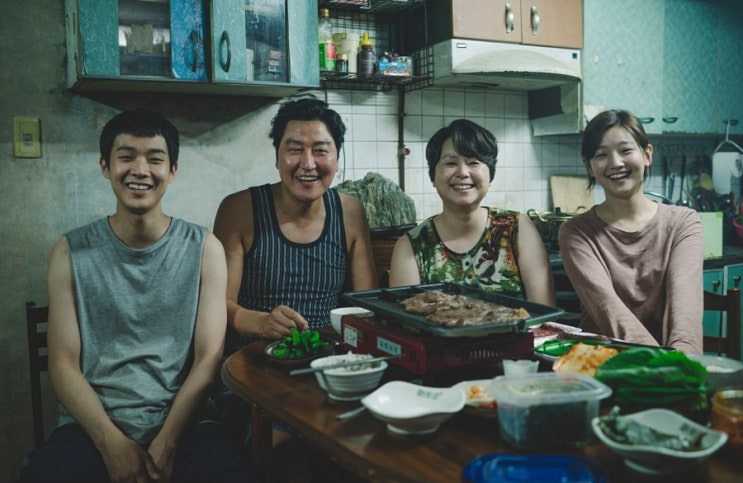  영화 기생충 / 줄거리 결말 스포 해석 쿠키영상, 시계방향??