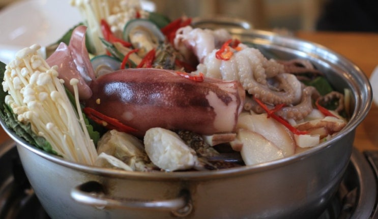  인천해물감자탕 만수동 맛집 본가설렁탕감자탕