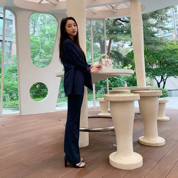  메이썸 쿨 슬랙스로 여름에도 시원하게 여자 슬랙스 코디 즐겨봐