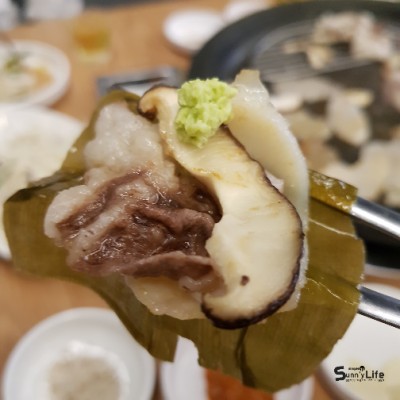 천호동고기맛집 정육식당 [광진교집] 차돌삼합 천호맛집인정