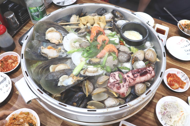  동탄조개전골 맛집 , 심's조개전골 해산물이 싱싱~!!