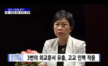  [언론보도] (김선영의 뉴스카페)강효상 외교기밀 유출 사건…고의성 있었을까?  (190531)