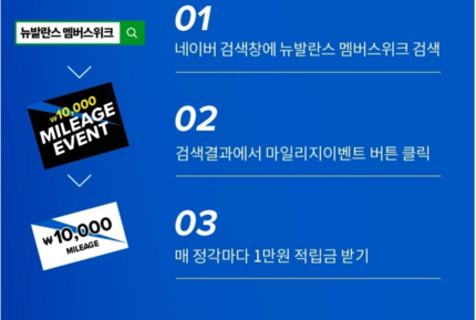 뉴발란스 멤버스위크, 1만원 적립금… "앱에선 불가" 다른 유의사항은? 뉴발란스 멤버스위크, 1만원 적립금… "앱에선 불가" 다른 유의사항은?