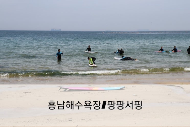  거제서핑/ 팡팡서핑 예약 방법/거제도 서핑스팟/흥남해수욕장