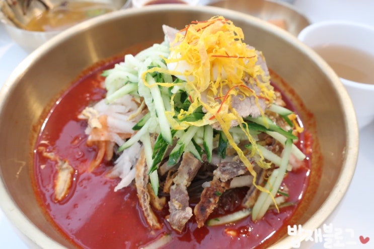  진주 맛집 하연옥 촉석루점, 냉면에 육전 꿀조합 (๑´ڡ`๑)