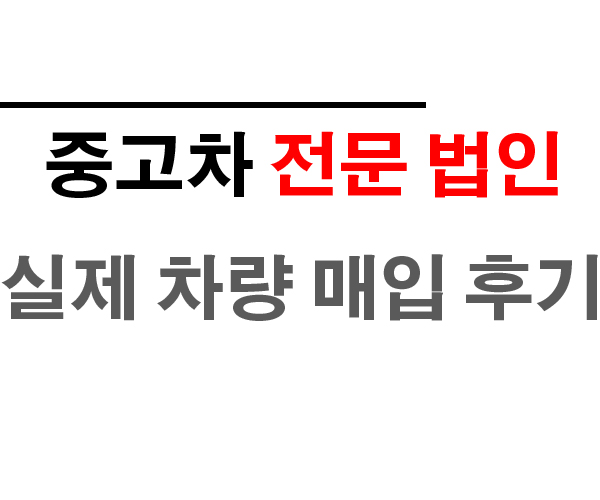  내차견적내기 지금까지 이런곳은 없었다.